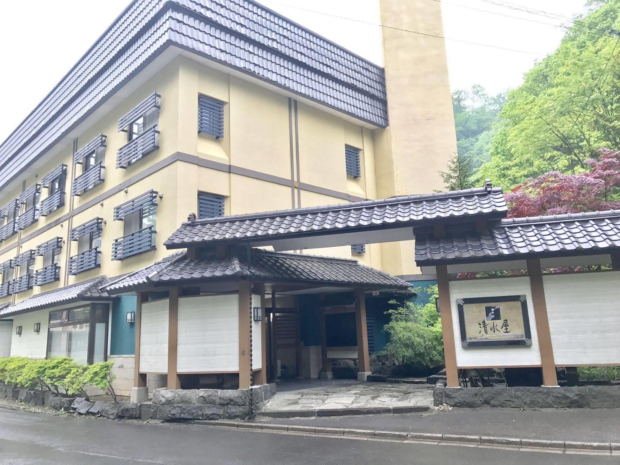 Hotel Oyado Kiyomizuya Noboribetsu Exterior foto